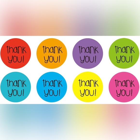Other - 300 Thank You Stickers 1.5”